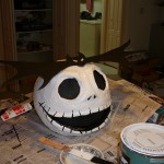 Jack’s skeleton head and bat tie