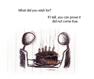 I think you burnt the cake.