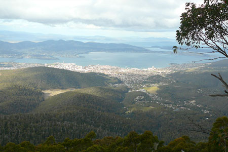 Hobart below